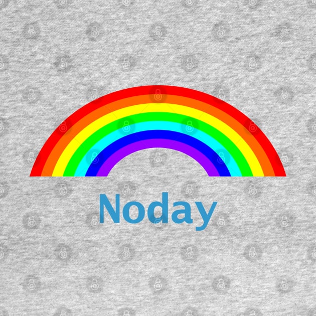 No Day Rainbow by ellenhenryart